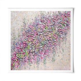 Beauty Everywhere Square Art Print Beauty Everywhere Square Art Print wall art product Nada Khatib