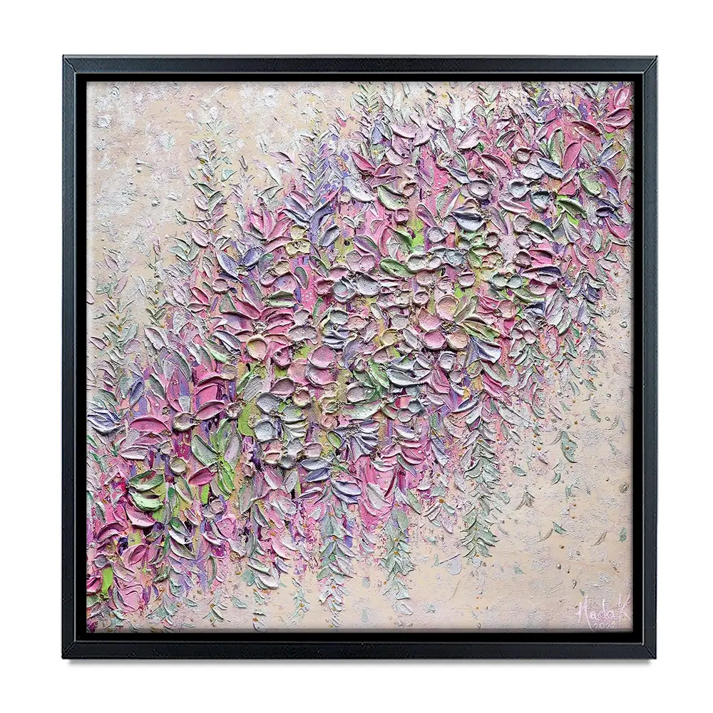 Beauty Everywhere Square Canvas Print Beauty Everywhere Square Canvas Print wall art product Nada Khatib