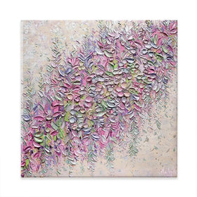 Beauty Everywhere Square Canvas Print Beauty Everywhere Square Canvas Print wall art product Nada Khatib