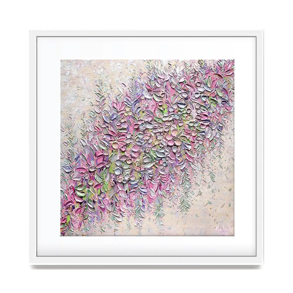 Beauty Everywhere Square Framed Art Print Beauty Everywhere Square Framed Art Print wall art product Nada Khatib