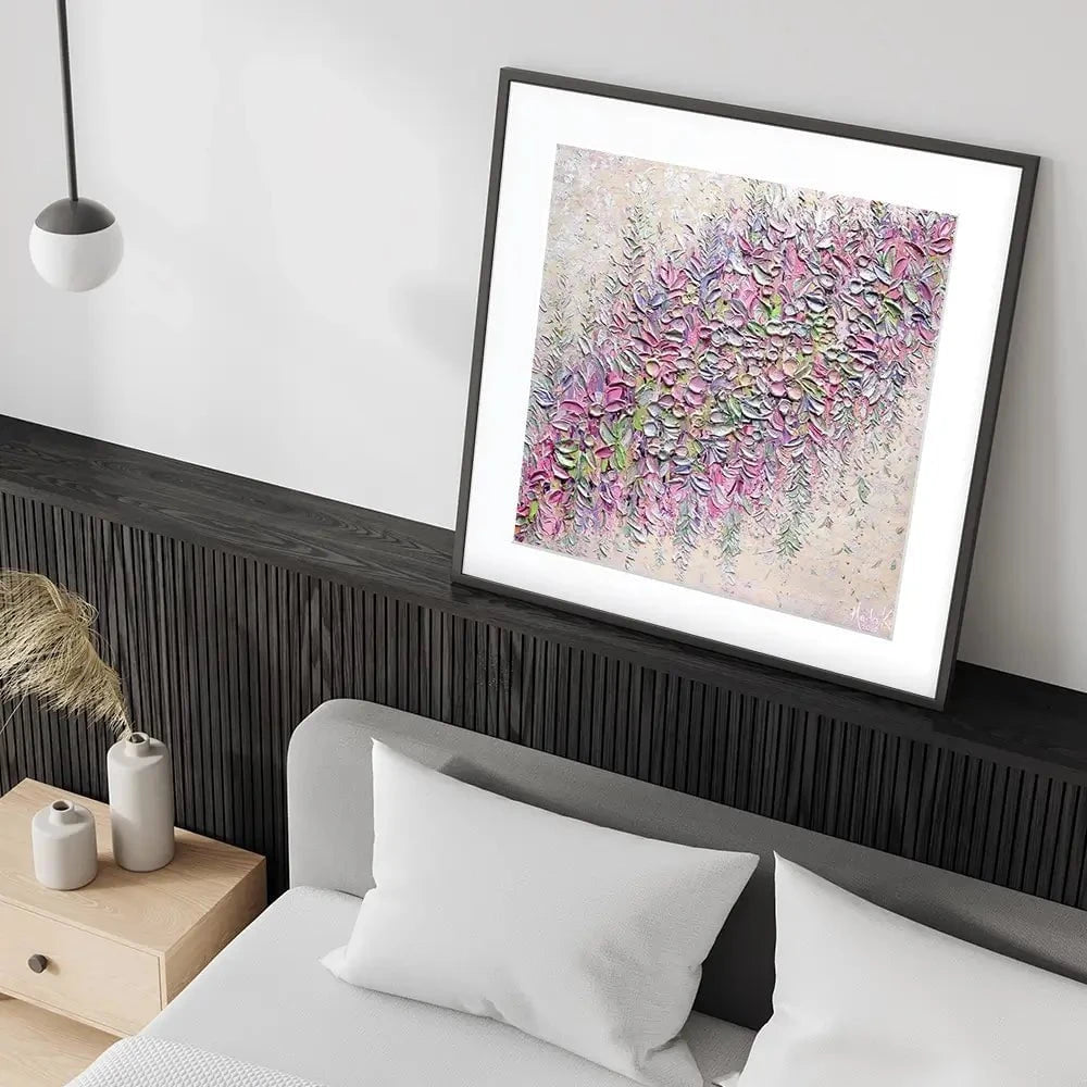 Beauty Everywhere Square Framed Art Print Beauty Everywhere Square Framed Art Print wall art product Nada Khatib