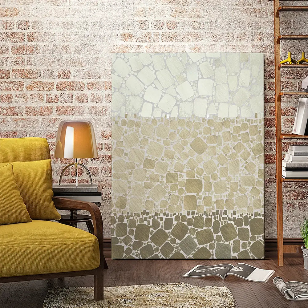 Bedrock Canvas Print Bedrock Canvas Print wall art product Alonzo Saunders