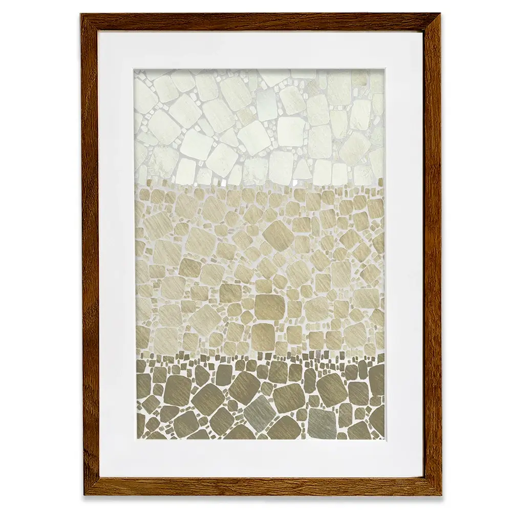 Bedrock Framed Art Print Bedrock Framed Art Print wall art product Alonzo Saunders