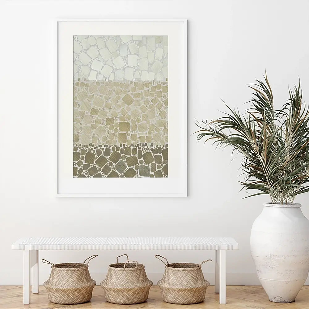 Bedrock Framed Art Print Bedrock Framed Art Print wall art product Alonzo Saunders
