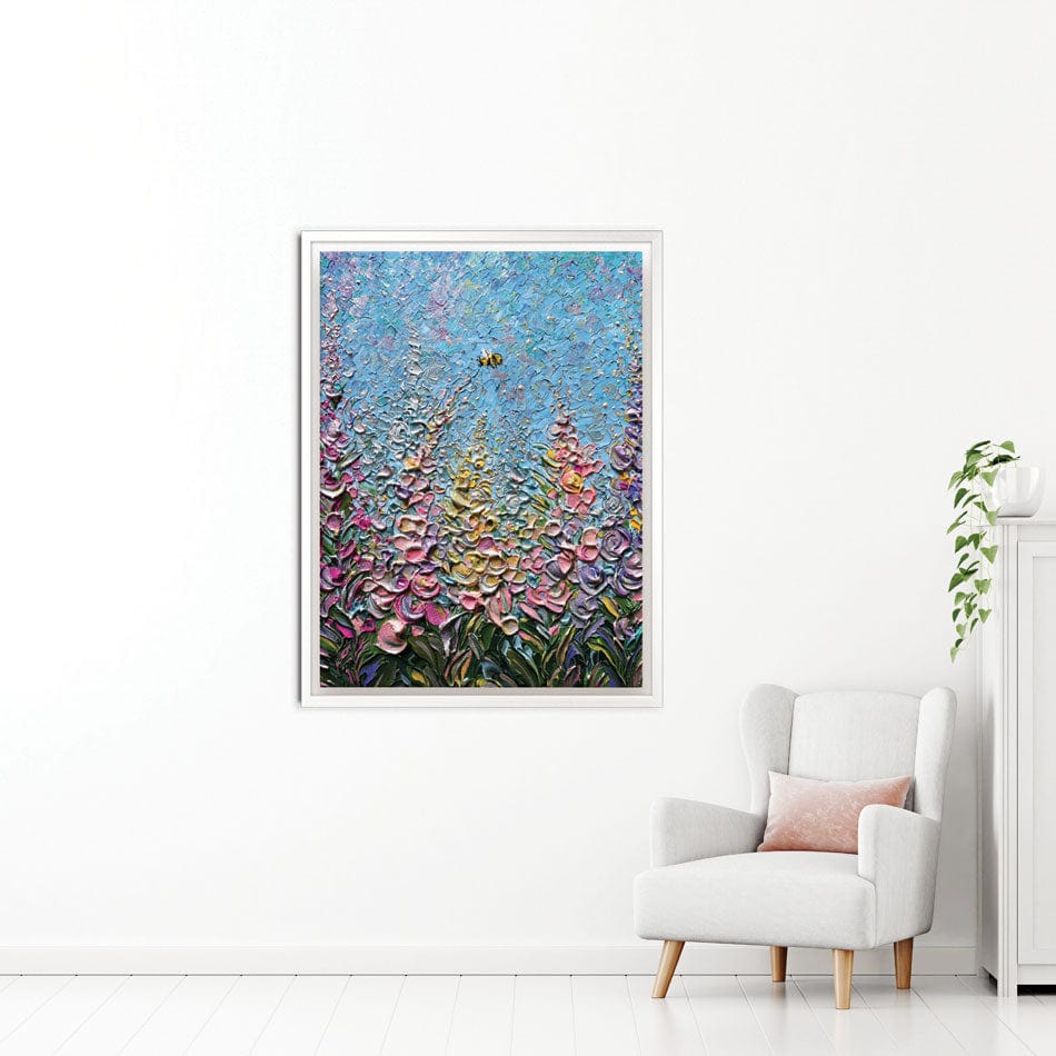 Bee Brave Canvas Print wall art product Expression By Nada
