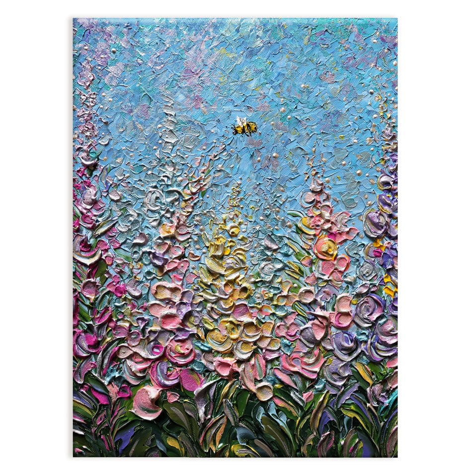 Bee Brave Canvas Print wall art product Expression By Nada