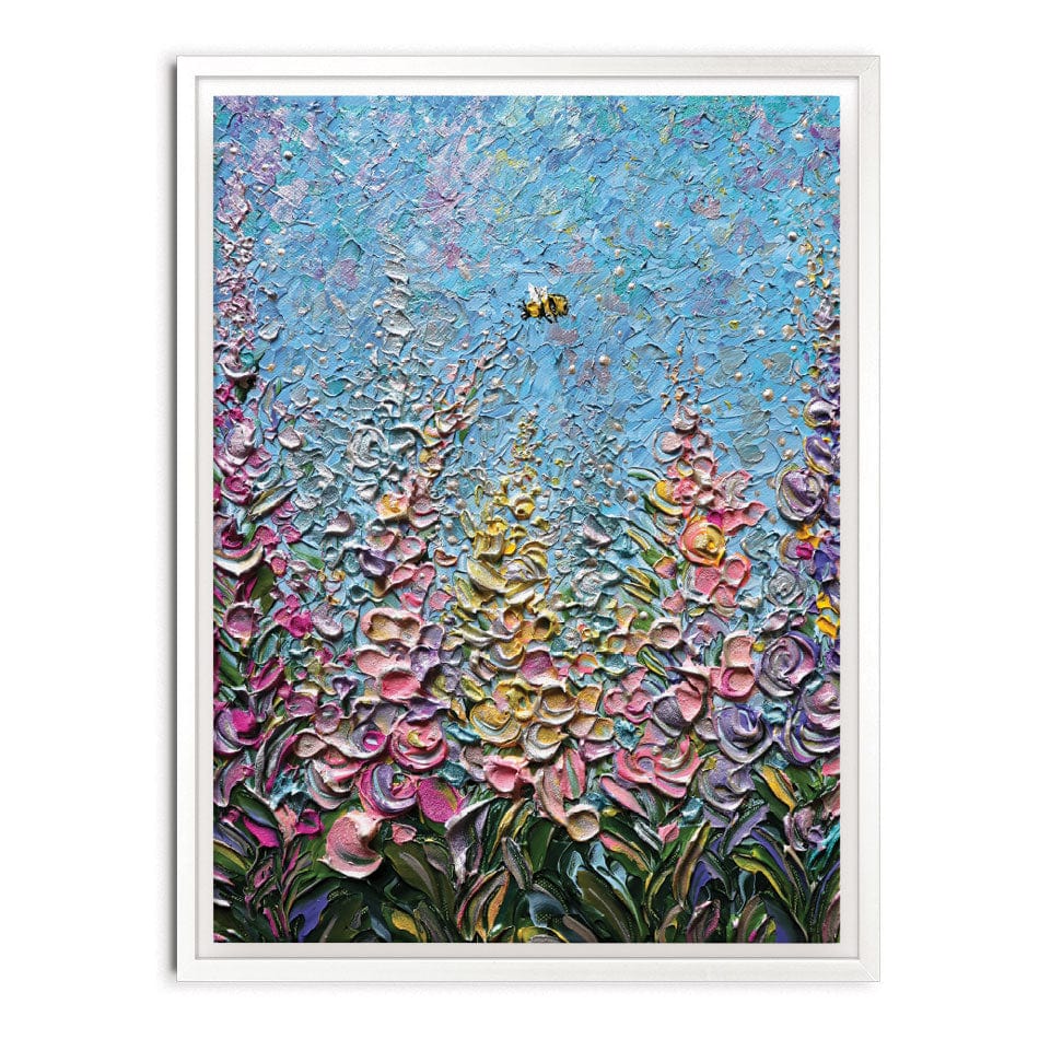 Bee Brave Canvas Print wall art product Expression By Nada