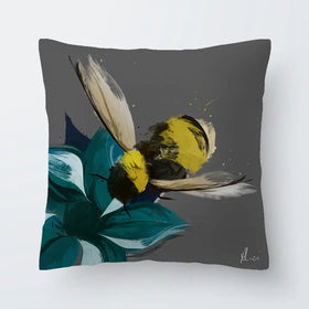 Bee In Flight Cushion Bee In Flight Cushion wall art product Aimee Linzi