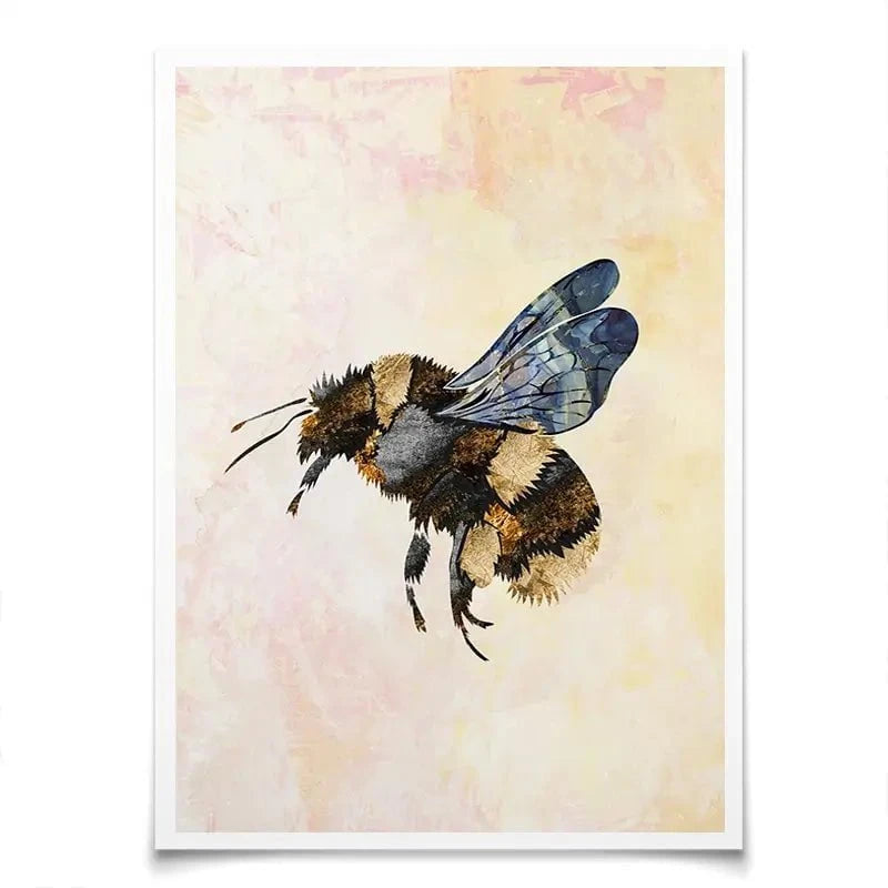 Bee-Kind Art Print Bee-Kind Art Print wall art product Sarah Manovski