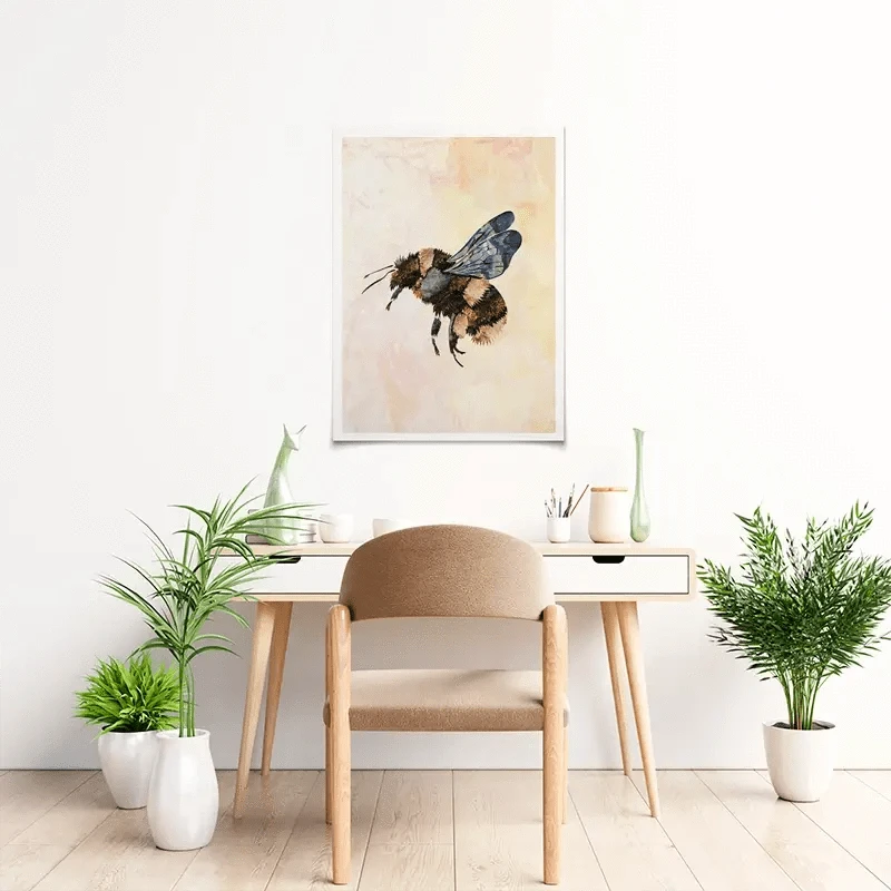 Bee-Kind Art Print Bee-Kind Art Print wall art product Sarah Manovski