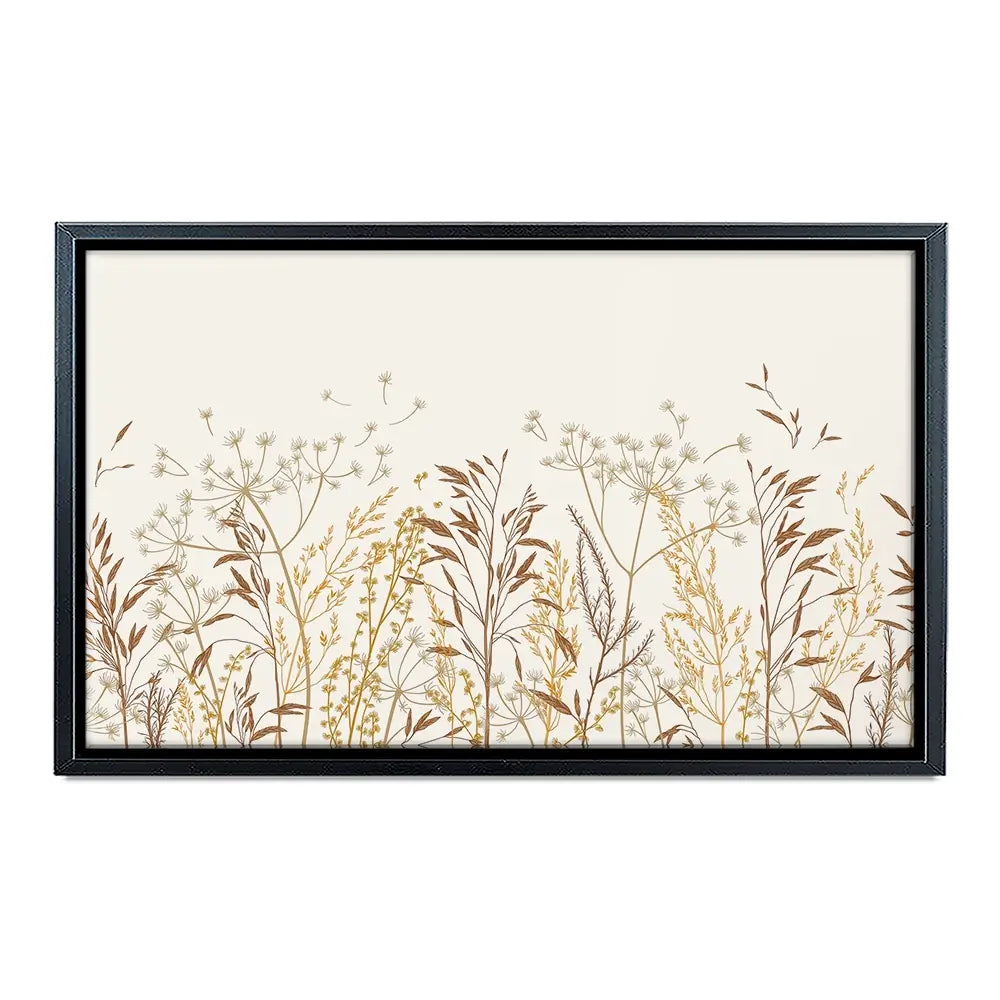 Beige Botanicals Canvas Print Beige Botanicals Canvas Print wall art product Art Print Shop
