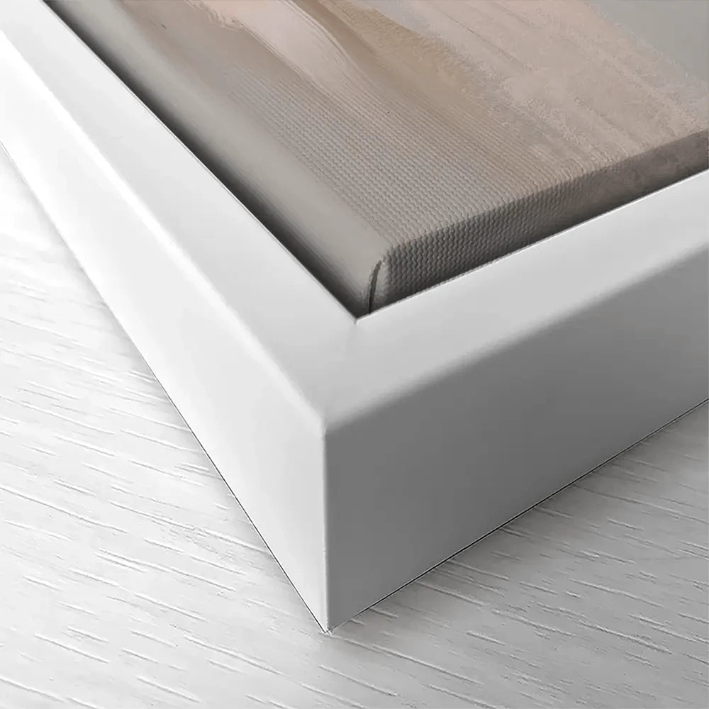 Beige Petals Canvas Print Beige Petals Canvas Print wall art product Isabella Karolewicz