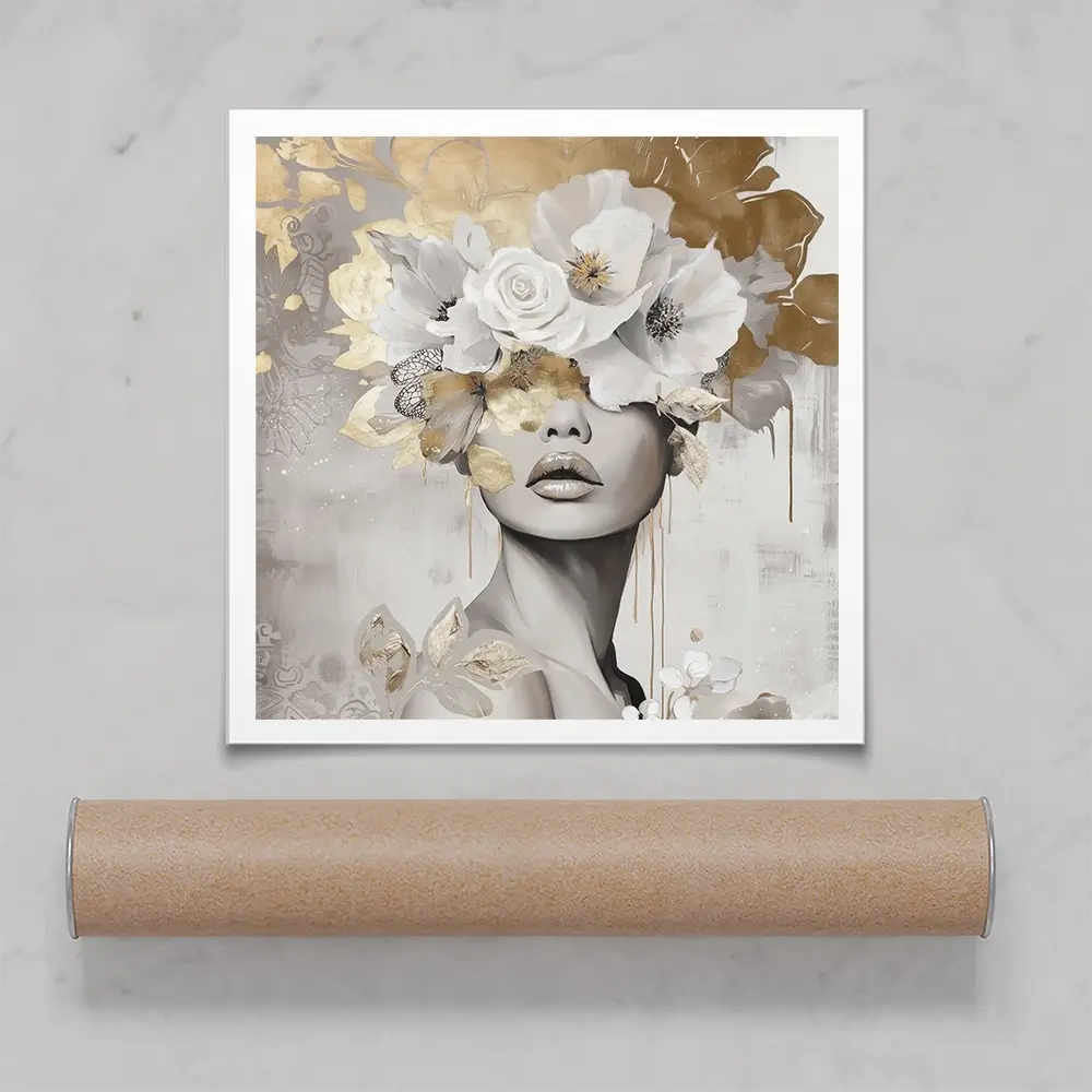 Bella Square Art Print Bella Square Art Print wall art product Bella Eve