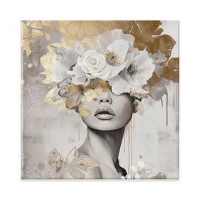 Bella Square Canvas Print Bella Square Canvas Print wall art product Bella Eve
