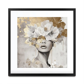 Bella Square Framed Art Print Bella Square Framed Art Print wall art product Bella Eve