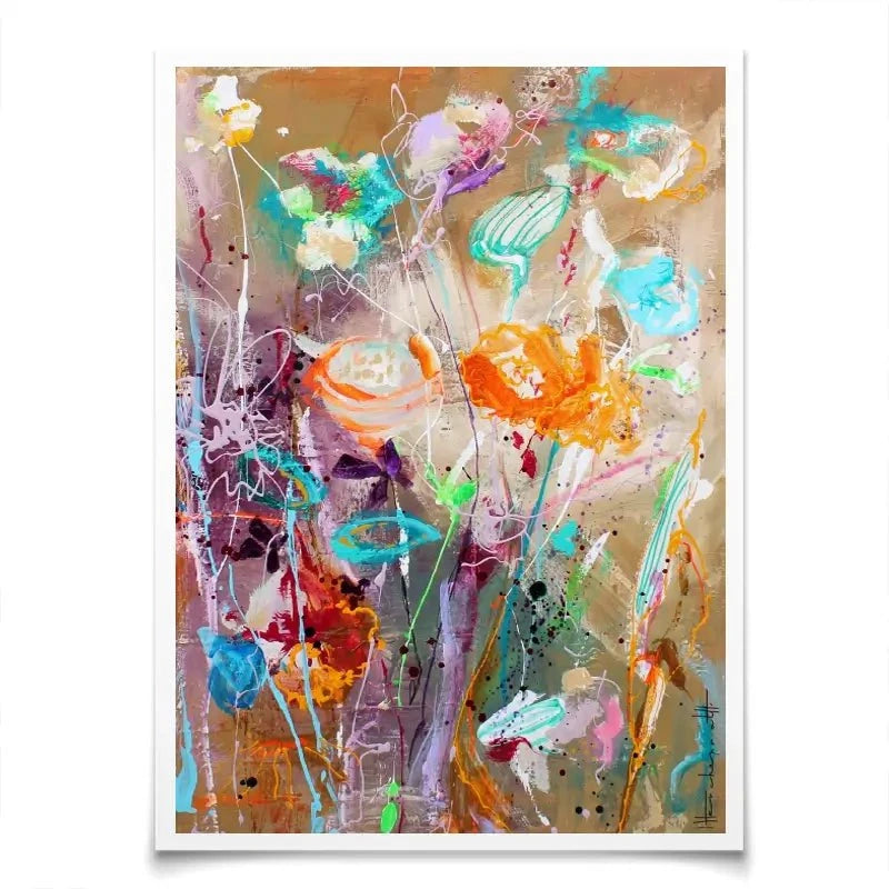 Belle Fleur Art Print Belle Fleur Art Print wall art product Studio Paint-Ing