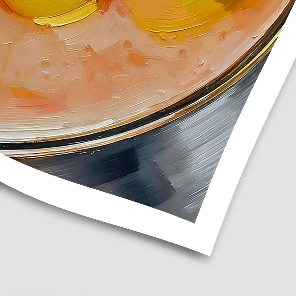 Bellini Cocktail Square Art Print Bellini Cocktail Square Art Print wall art product David Alexander Elder