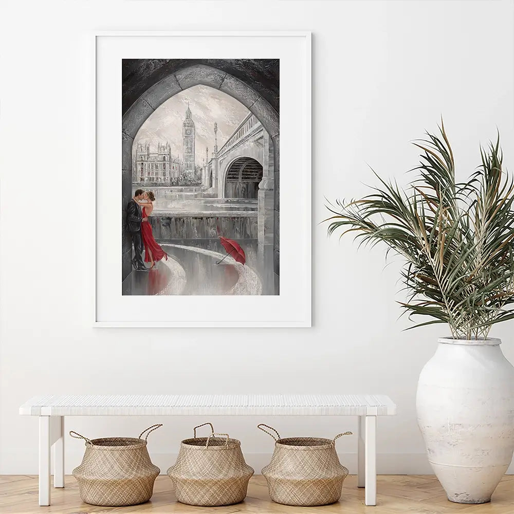 Beneath The Arch Framed Art Print Beneath The Arch Framed Art Print wall art product Isabella Karolewicz