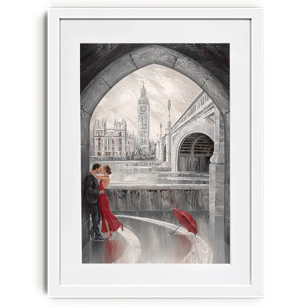 Beneath The Arch Framed Art Print Beneath The Arch Framed Art Print wall art product Isabella Karolewicz