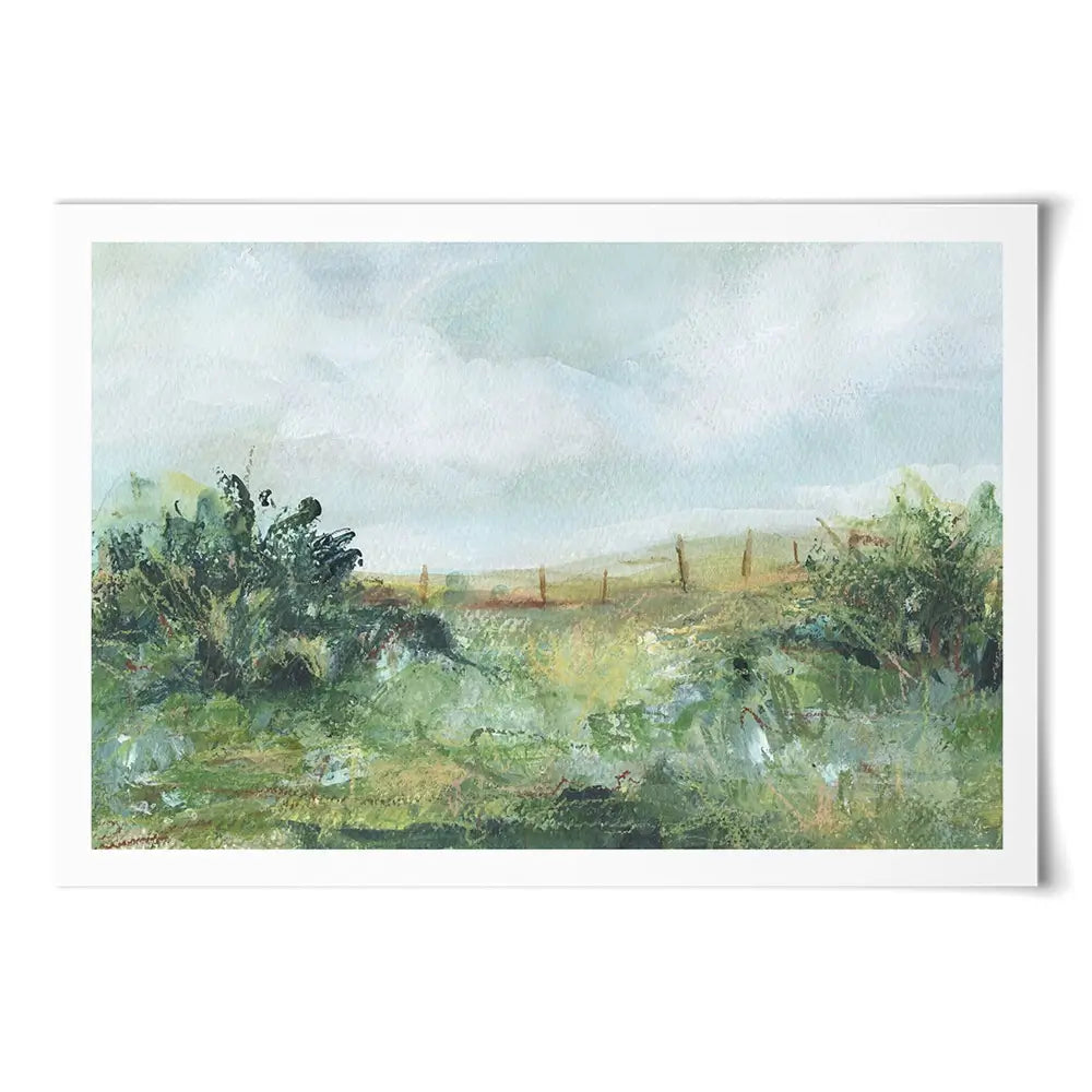 Beyond The Fence 1 Art Print Beyond The Fence 1 Art Print wall art product Carol Robinson