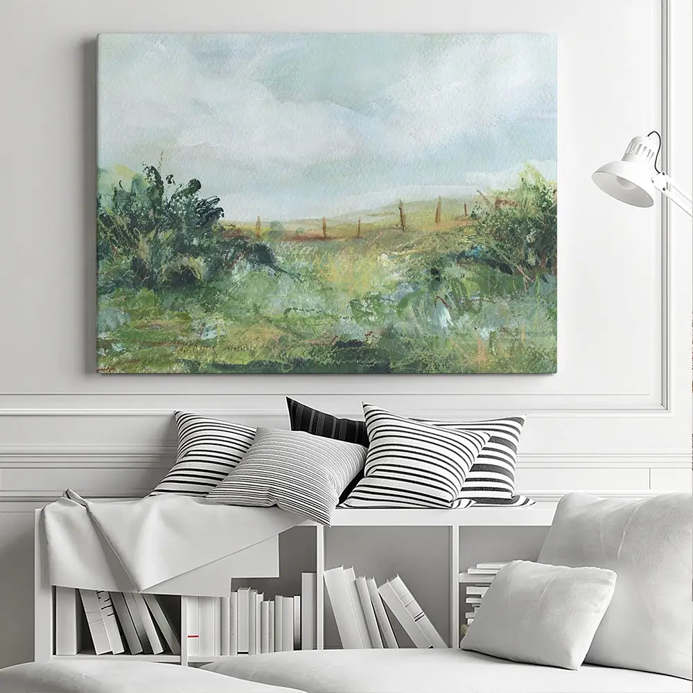 Beyond The Fence 1 Canvas Print Beyond The Fence 1 Canvas Print wall art product Carol Robinson
