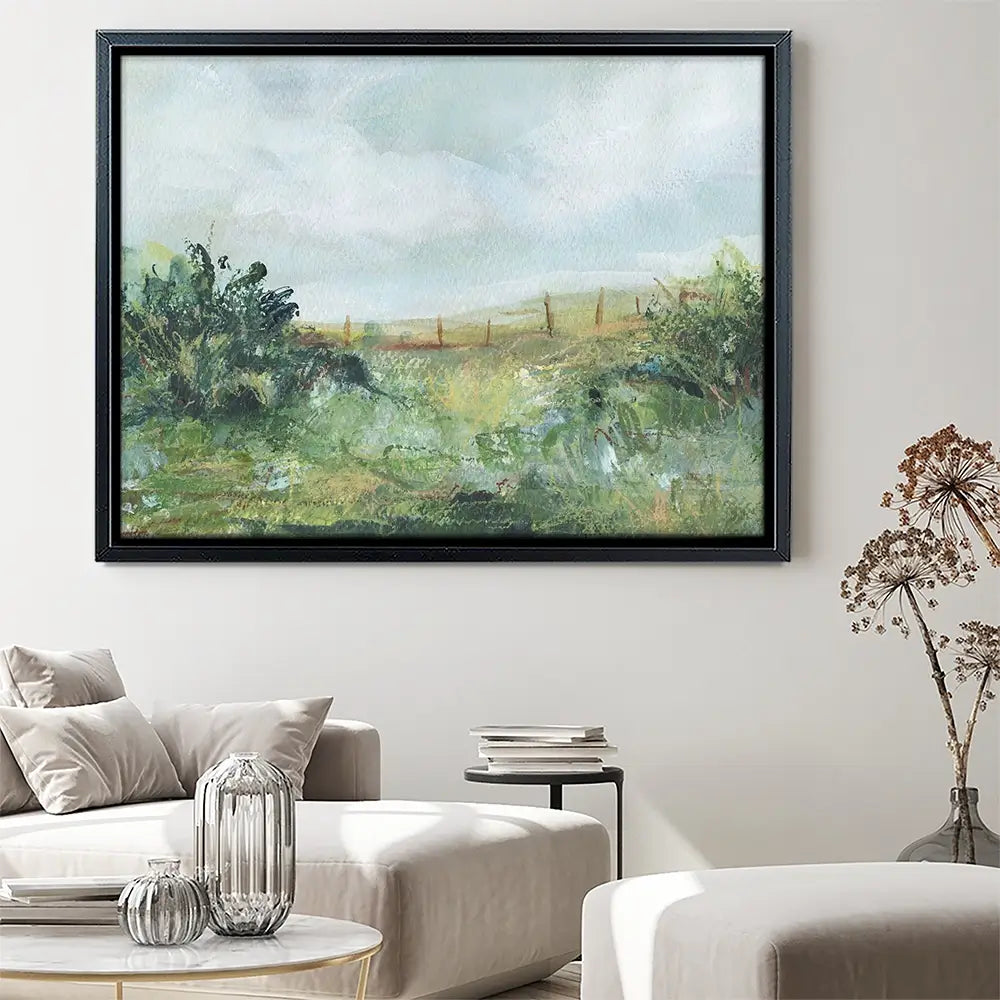 Beyond The Fence 1 Canvas Print Beyond The Fence 1 Canvas Print wall art product Carol Robinson
