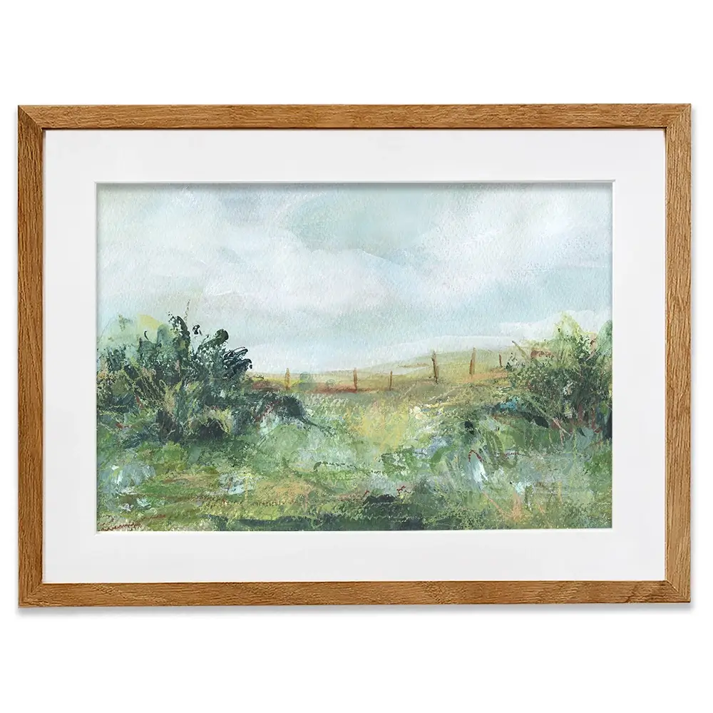Beyond The Fence 1 Framed Art Print Beyond The Fence 1 Framed Art Print wall art product Carol Robinson