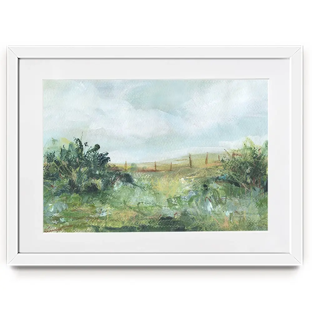 Beyond The Fence 1 Framed Art Print Beyond The Fence 1 Framed Art Print wall art product Carol Robinson