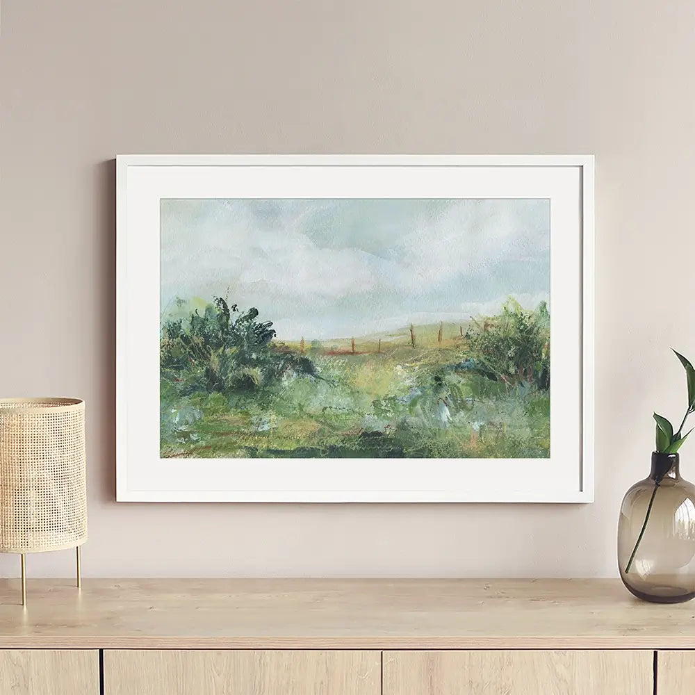 Beyond The Fence 1 Framed Art Print Beyond The Fence 1 Framed Art Print wall art product Carol Robinson