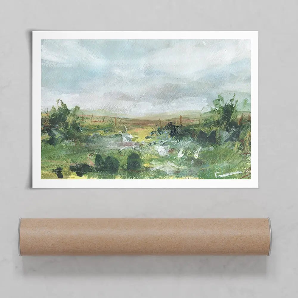 Beyond The Fence 2 Art Print Beyond The Fence 2 Art Print wall art product Carol Robinson