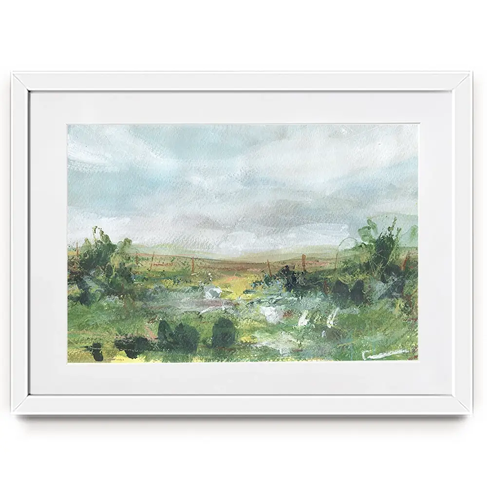 Beyond The Fence 2 Framed Art Print Beyond The Fence 2 Framed Art Print wall art product Carol Robinson