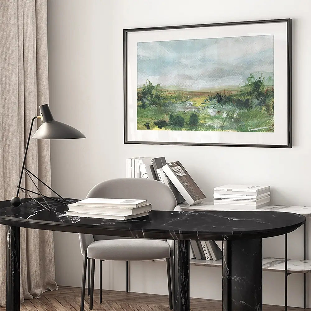 Beyond The Fence 2 Framed Art Print Beyond The Fence 2 Framed Art Print wall art product Carol Robinson