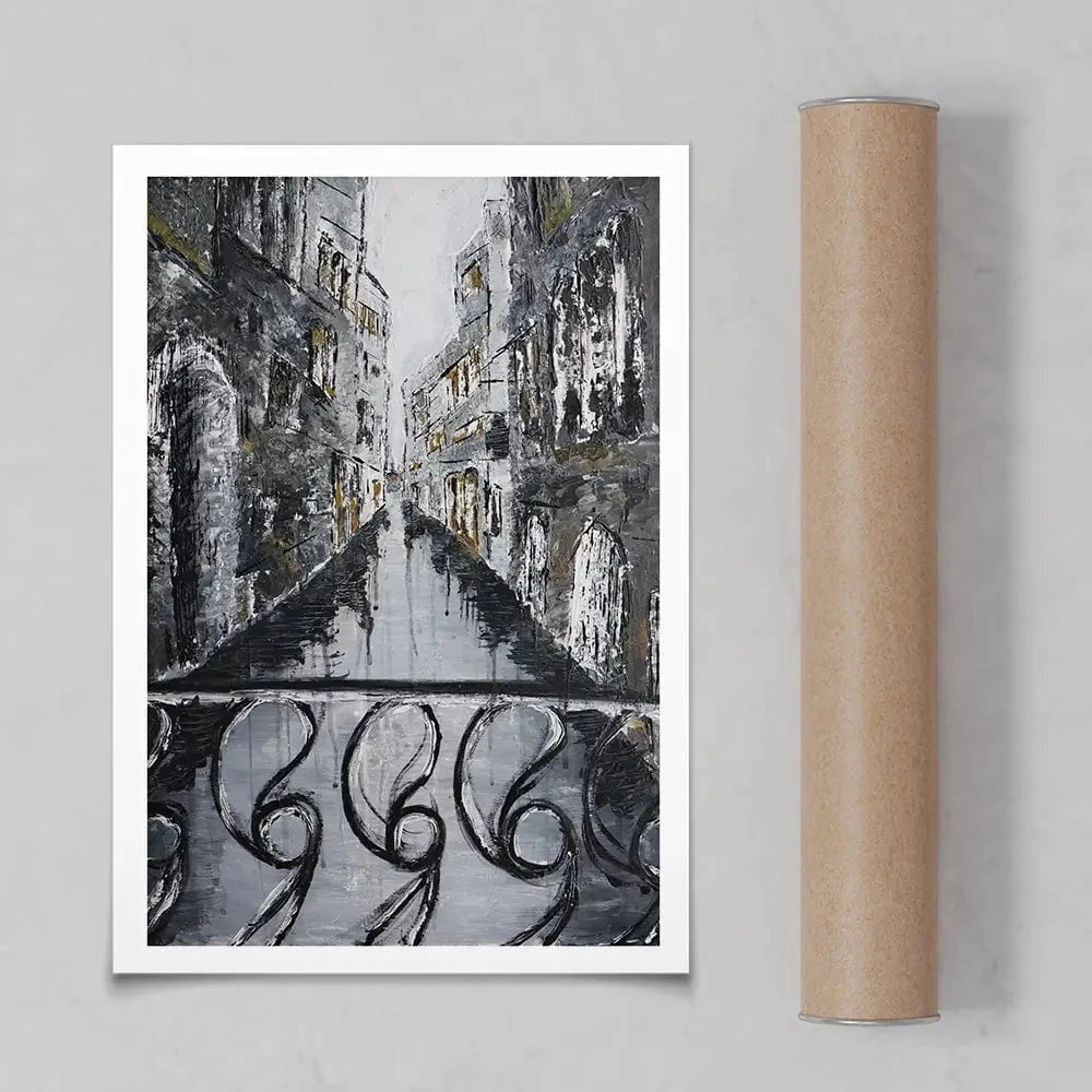 Beyond The Railing Art Print Beyond The Railing Art Print wall art product Elizabeth White