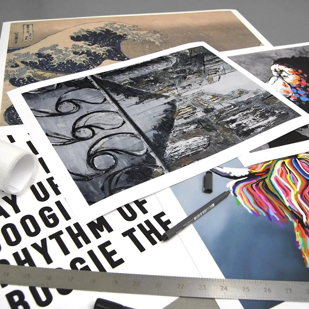 Beyond The Railing Art Print Beyond The Railing Art Print wall art product Elizabeth White