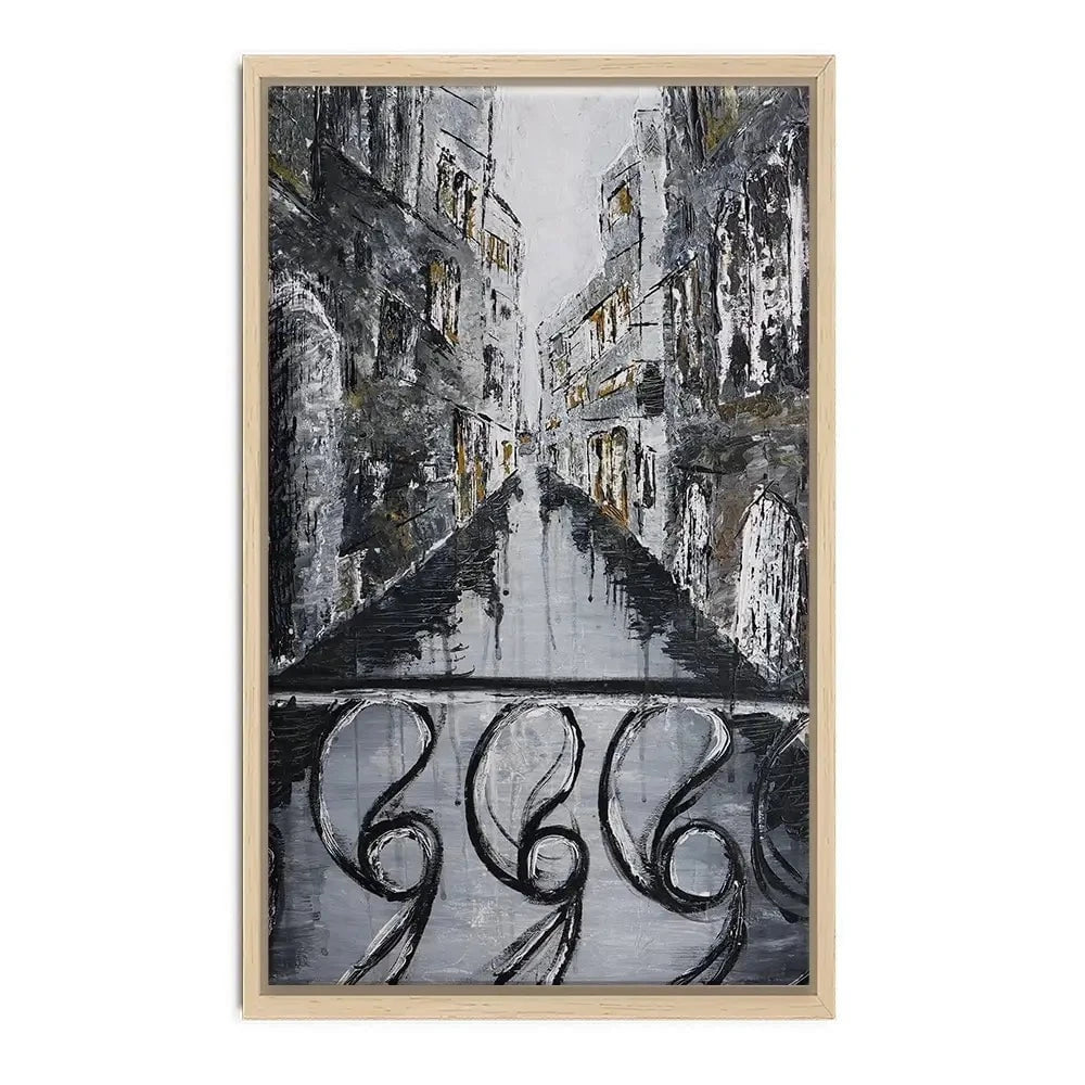 Beyond The Railing Canvas Print Beyond The Railing Canvas Print wall art product Elizabeth White