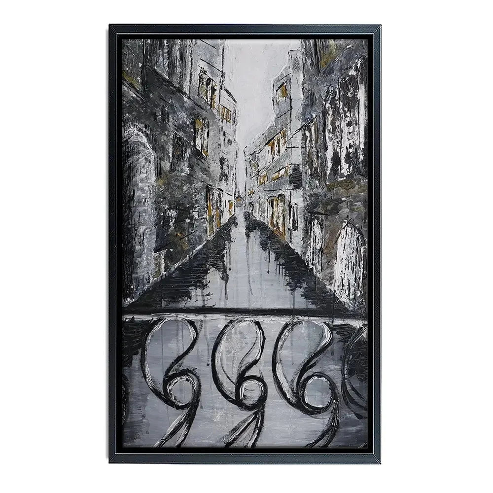 Beyond The Railing Canvas Print Beyond The Railing Canvas Print wall art product Elizabeth White