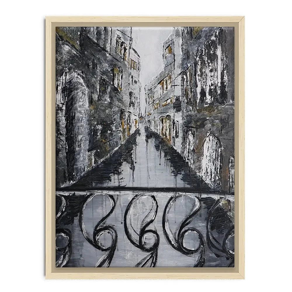 Beyond The Railing Canvas Print Beyond The Railing Canvas Print wall art product Elizabeth White