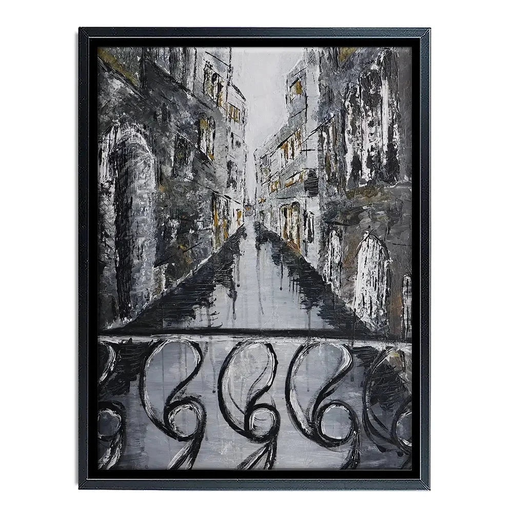 Beyond The Railing Canvas Print Beyond The Railing Canvas Print wall art product Elizabeth White