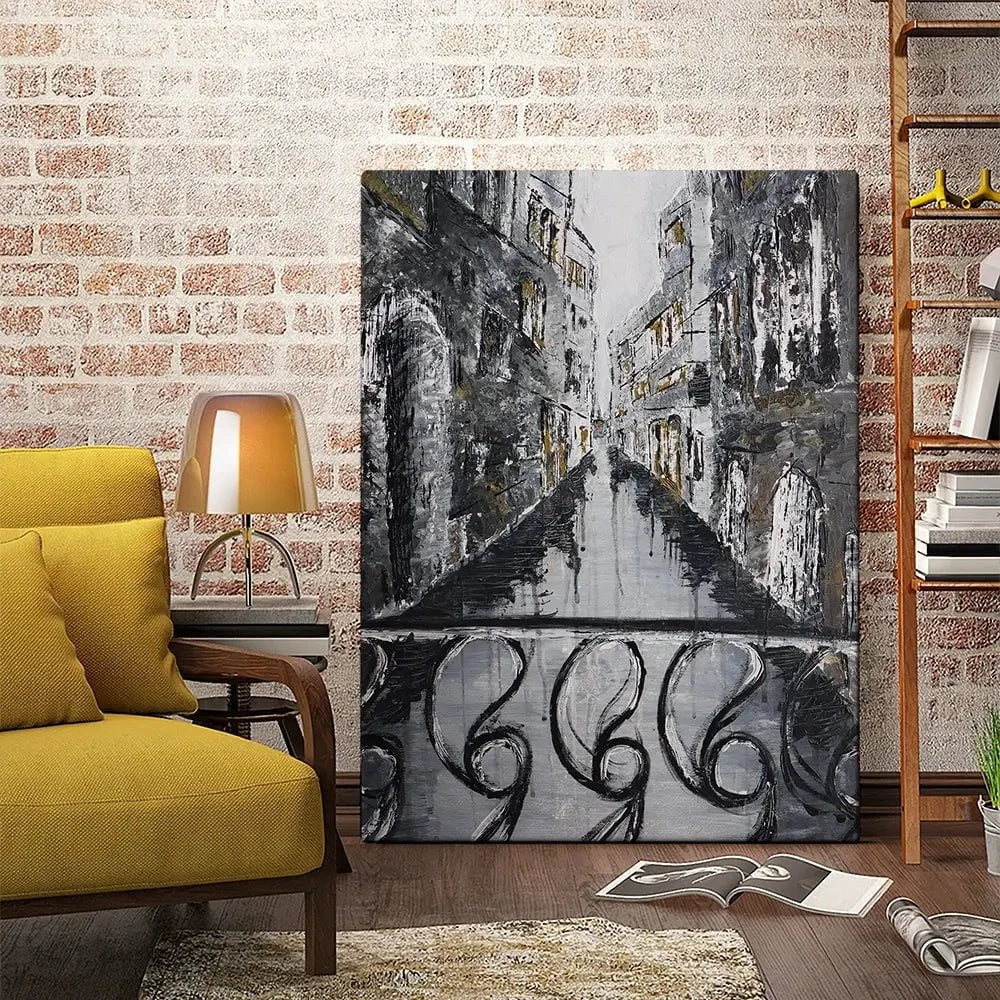 Beyond The Railing Canvas Print Beyond The Railing Canvas Print wall art product Elizabeth White