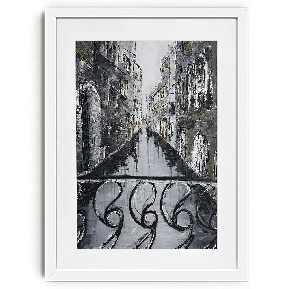 Beyond The Railing Framed Art Print Beyond The Railing Framed Art Print wall art product Elizabeth White