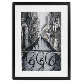 Beyond The Railing Framed Art Print Beyond The Railing Framed Art Print wall art product Elizabeth White