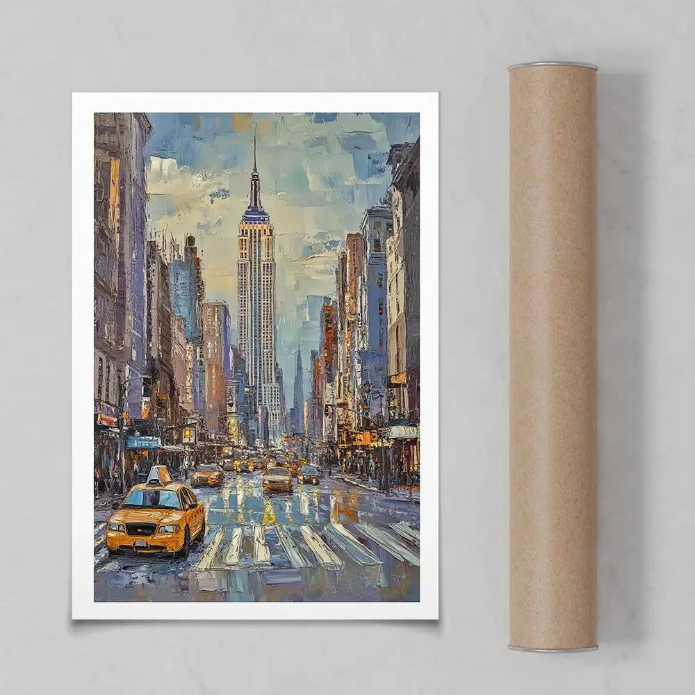 Big Apple Crossing Art Print Big Apple Crossing Art Print wall art product David Alexander Elder