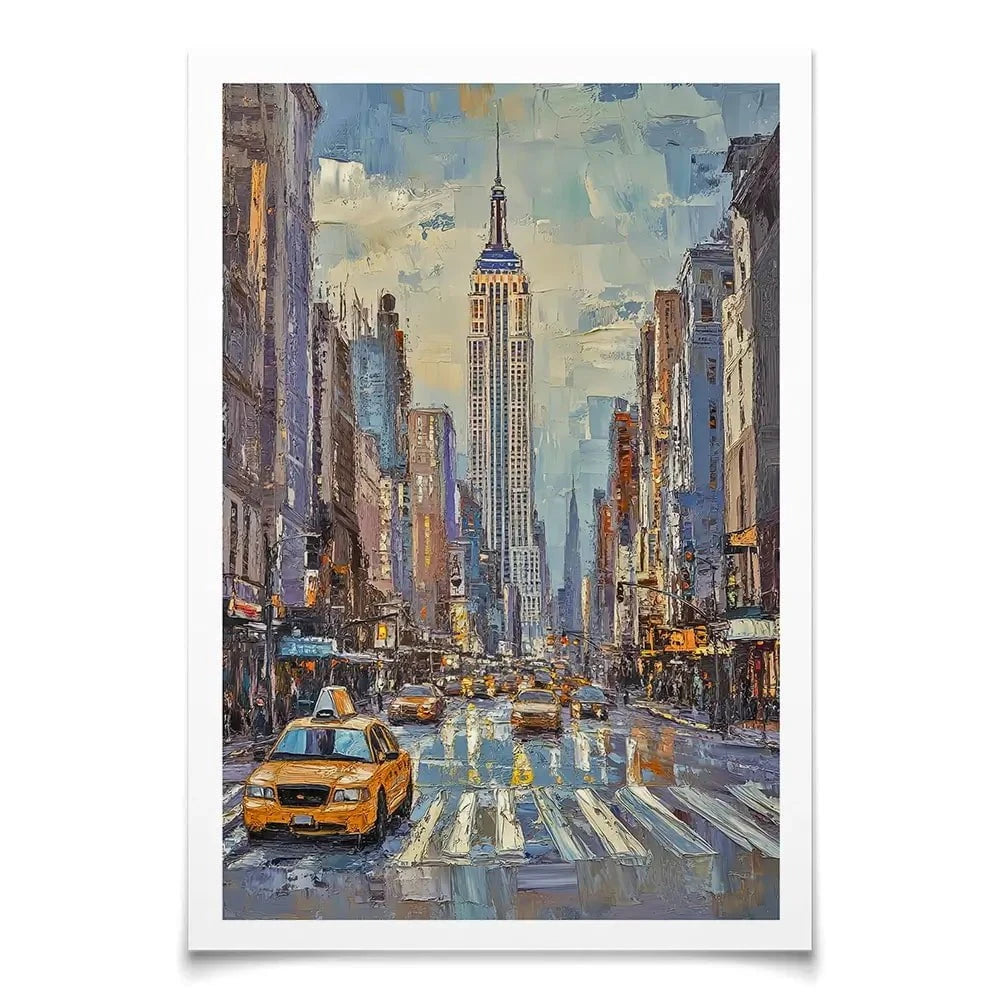 Big Apple Crossing Art Print Big Apple Crossing Art Print wall art product David Alexander Elder