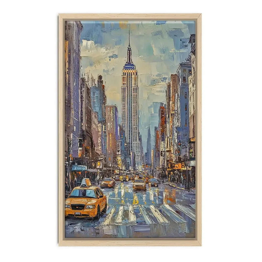 Big Apple Crossing Canvas Print Big Apple Crossing Canvas Print wall art product David Alexander Elder