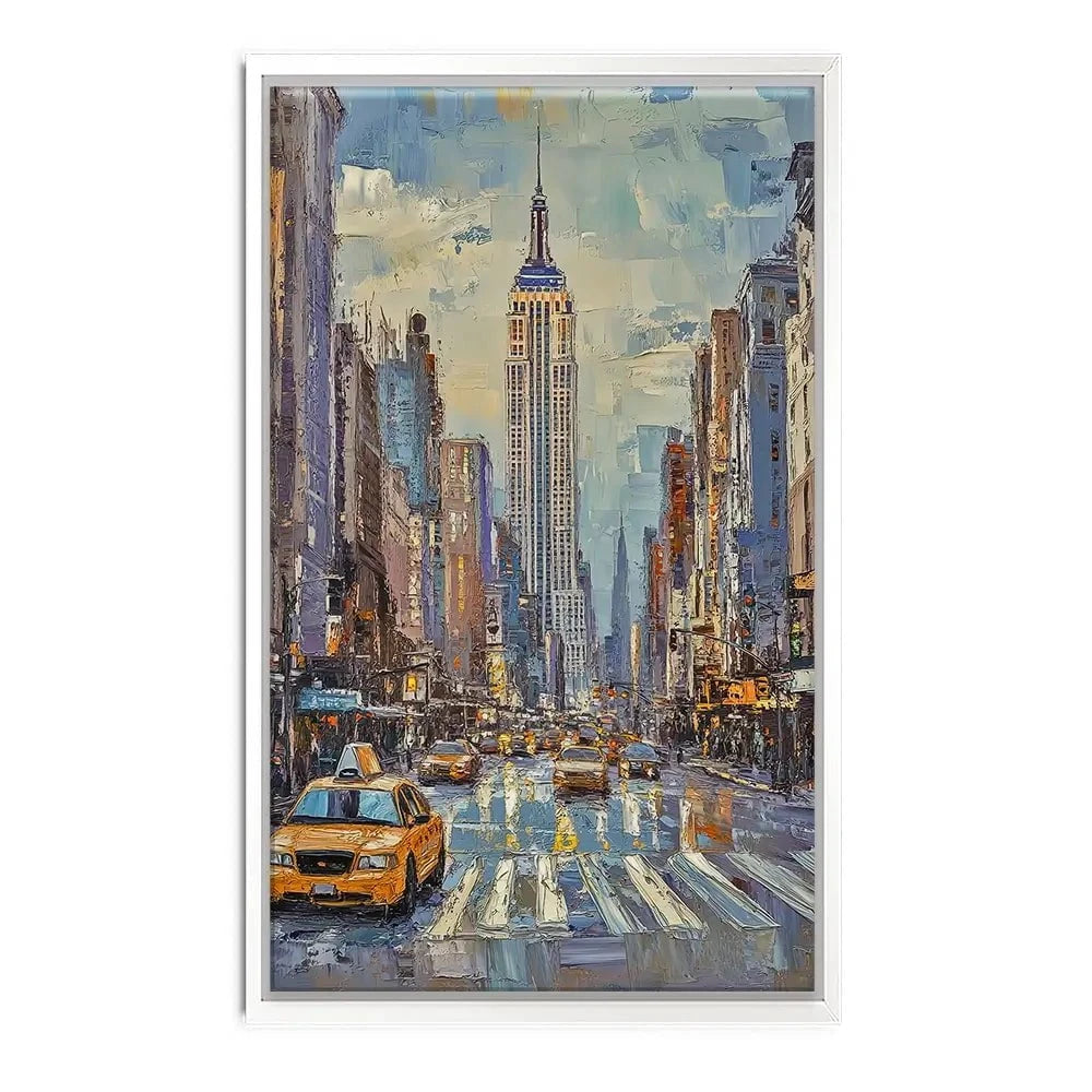 Big Apple Crossing Canvas Print Big Apple Crossing Canvas Print wall art product David Alexander Elder