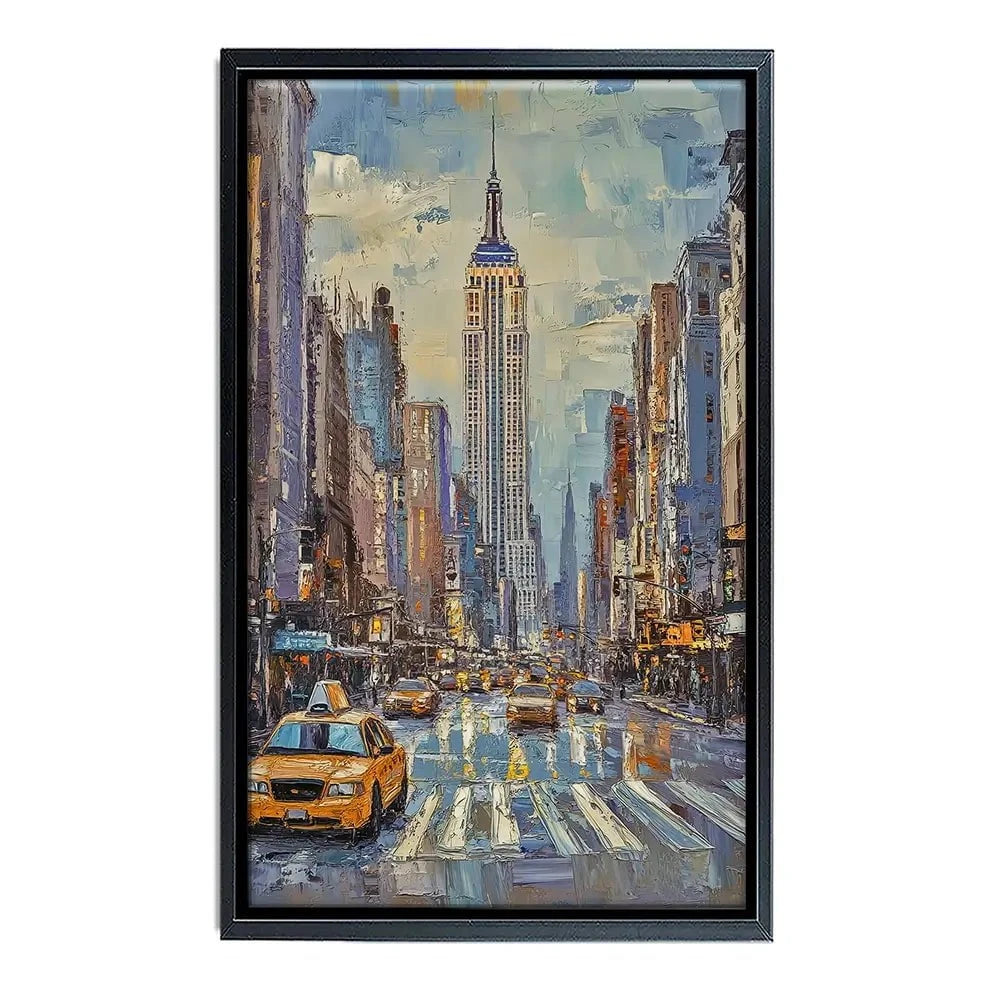 Big Apple Crossing Canvas Print Big Apple Crossing Canvas Print wall art product David Alexander Elder