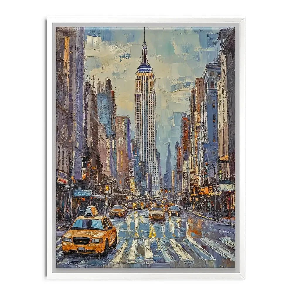 Big Apple Crossing Canvas Print Big Apple Crossing Canvas Print wall art product David Alexander Elder