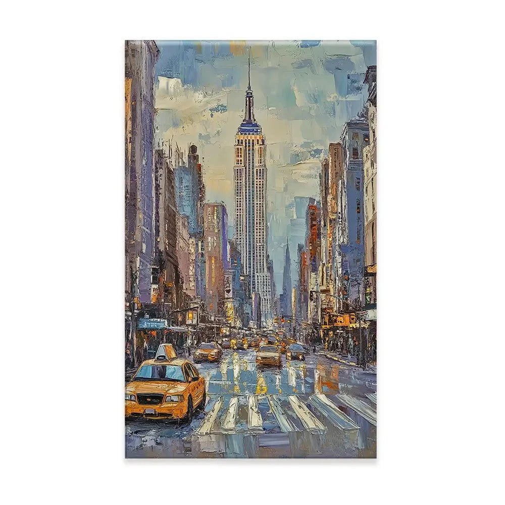 Big Apple Crossing Canvas Print Big Apple Crossing Canvas Print wall art product David Alexander Elder