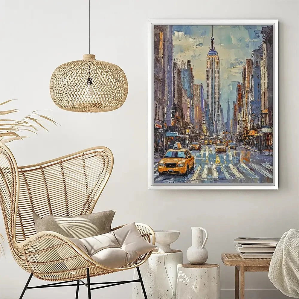 Big Apple Crossing Canvas Print Big Apple Crossing Canvas Print wall art product David Alexander Elder