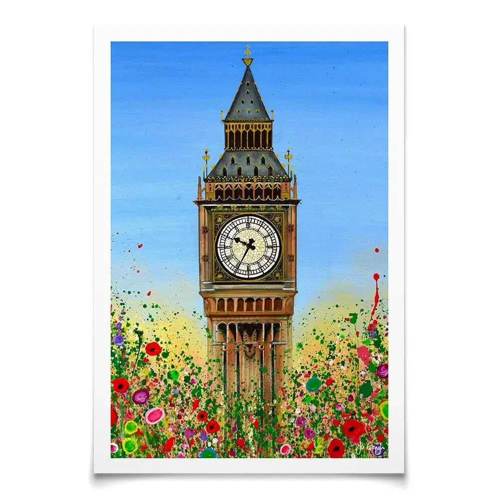 Big Ben Art Print Big Ben Art Print wall art product Jo Gough